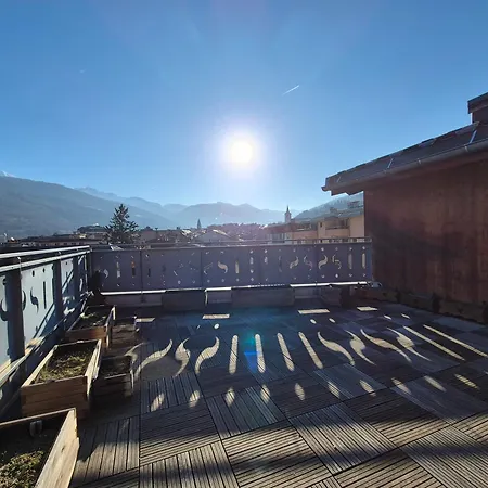 Sublime Avec Terrasse - Centre Bsm Lägenhet Bourg-Saint-Maurice